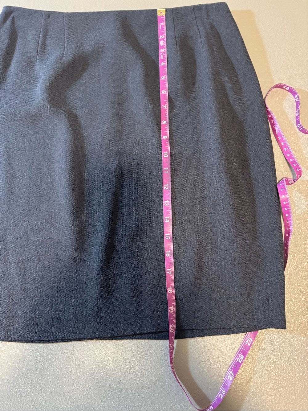 Ellen Tracy Linda Allard Dark Gray Pencil Skirt Size 10 - Picture 16 of 16